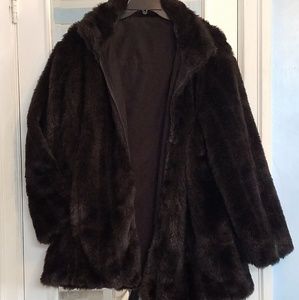 A winter faux fur